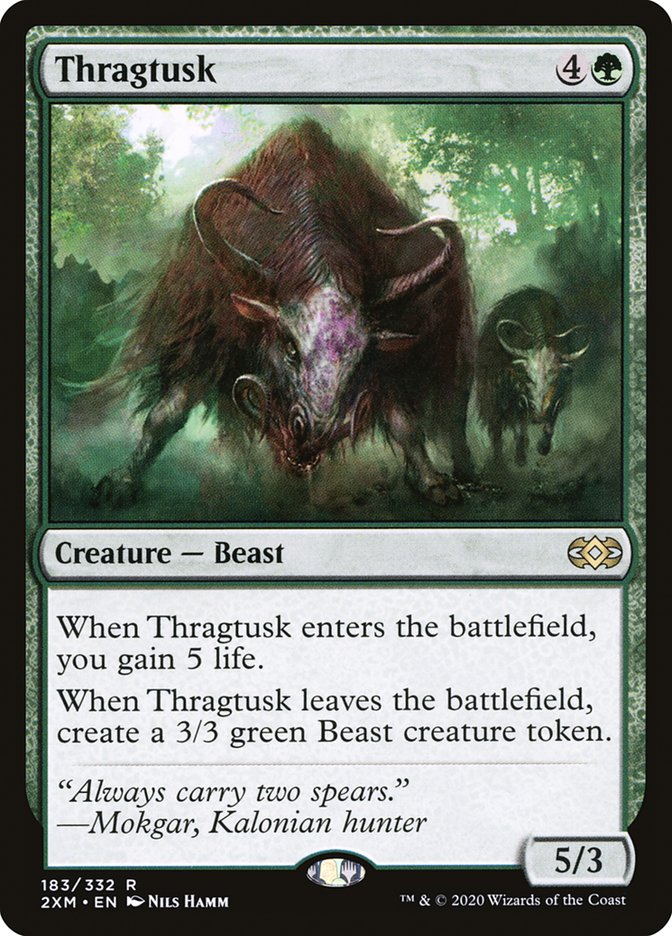 Thragtusk [Double Masters] (2XM 183)