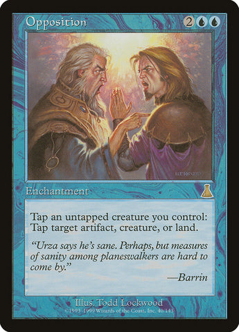 Opposition [Urza's Destiny] (UDS 40)