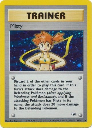 Misty (18/132) [Gym Heroes]