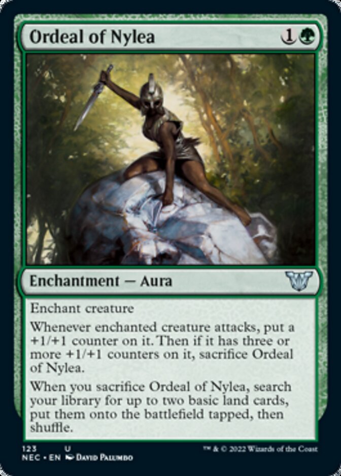 Ordeal of Nylea [Kamigawa: Neon Dynasty Commander] (NEC 123)