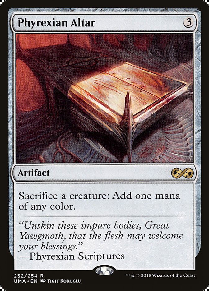 Phyrexian Altar [Ultimate Masters] (UMA 232)
