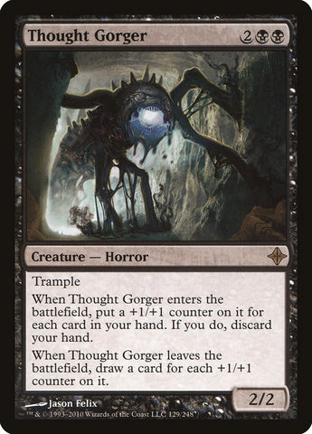 Thought Gorger [Rise of the Eldrazi] (ROE 129)