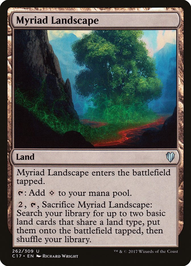 Myriad Landscape [Commander 2017] (C17 262)
