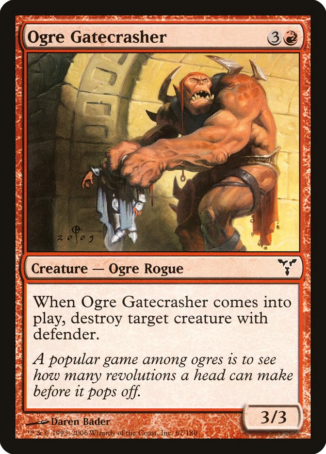 Ogre Gatecrasher [Dissension] (DIS 67)