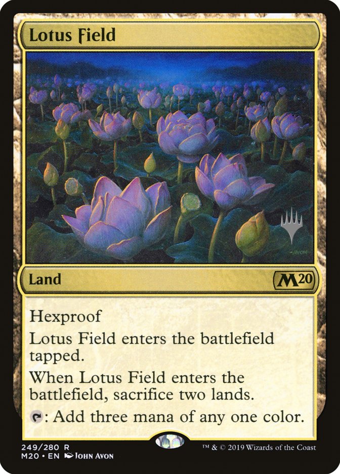 Lotus Field (Promo Pack) [Core Set 2020 Promos] (PM20 249P)