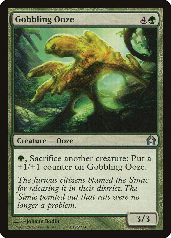 Gobbling Ooze [Return to Ravnica] (RTR 126)