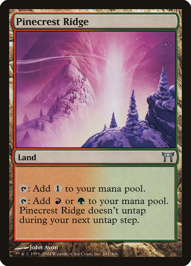Pinecrest Ridge [Champions of Kamigawa] (CHK 281)