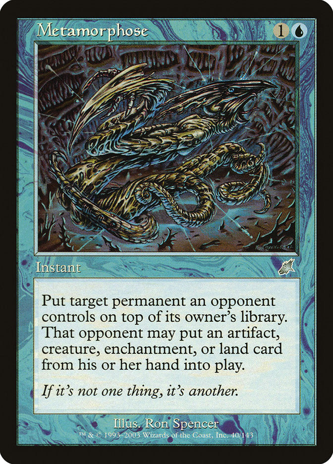 Metamorphose [Scourge] (SCG 40)