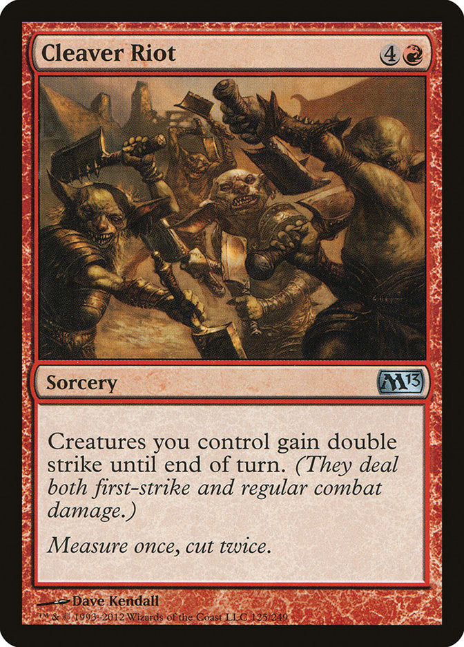 Cleaver Riot [Magic 2013] (M13 125)