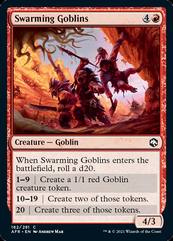 Swarming Goblins [Dungeons & Dragons: Adventures in the Forgotten Realms] (AFR 162)