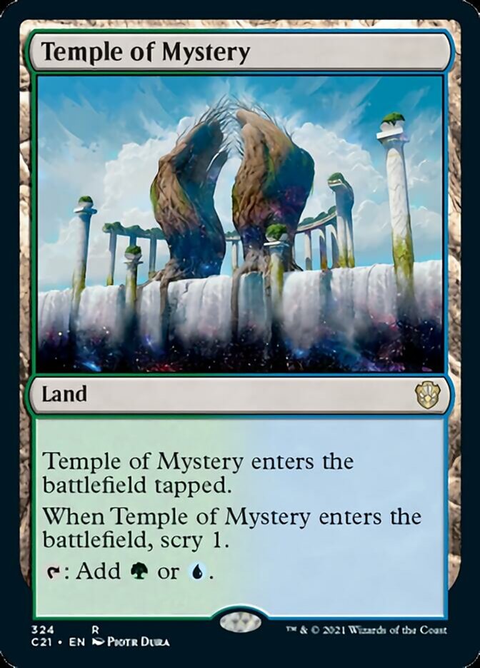 Temple of Mystery [Commander 2021] (C21 324)