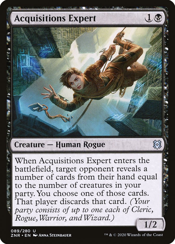 Acquisitions Expert [Zendikar Rising] (ZNR 89)