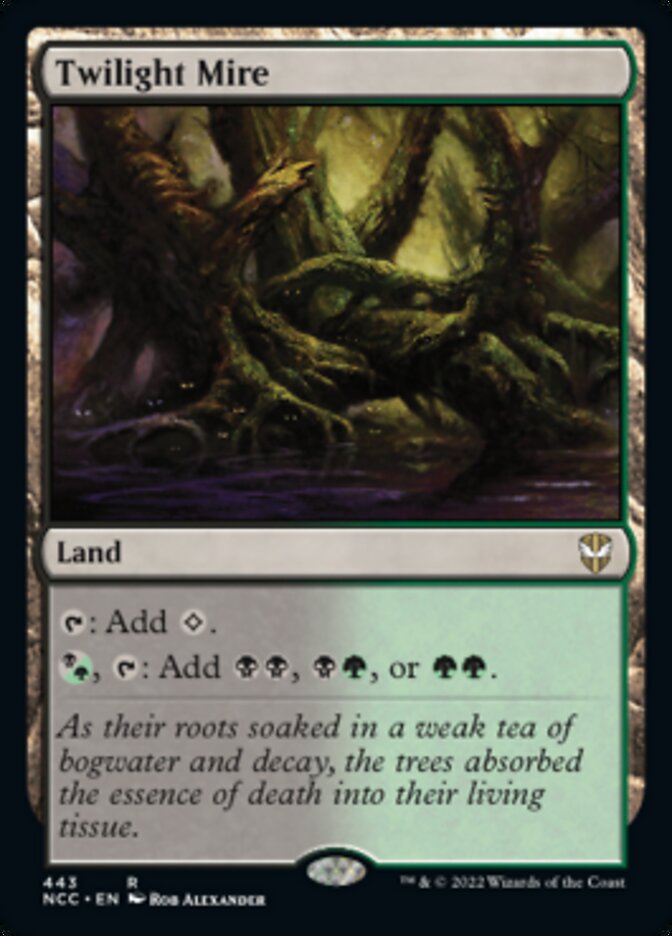 Twilight Mire [Streets of New Capenna Commander] (NCC 443)