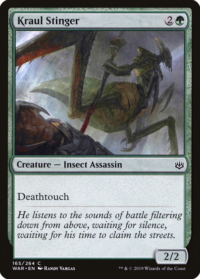 Kraul Stinger [War of the Spark] (WAR 165)