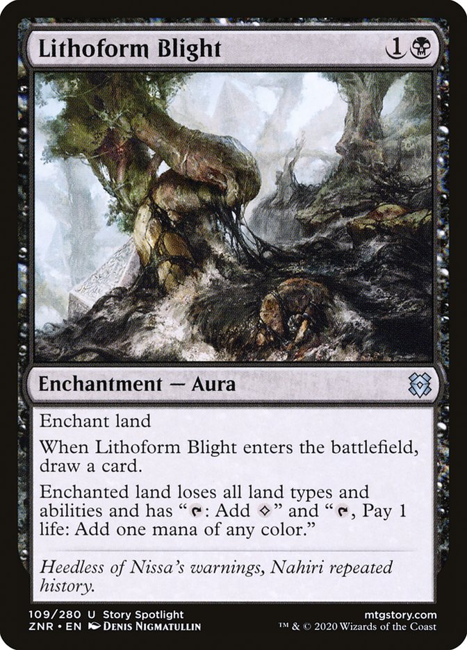 Lithoform Blight [Zendikar Rising] (ZNR 109)