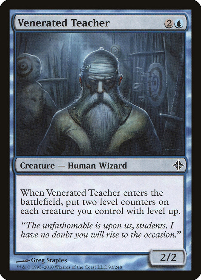 Venerated Teacher [Rise of the Eldrazi] (ROE 93)
