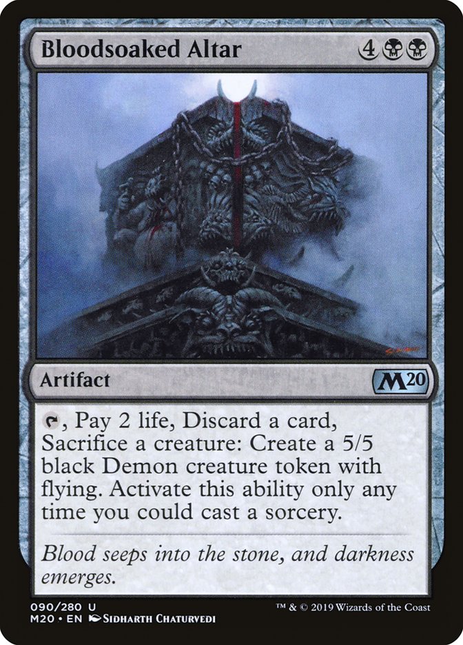 Bloodsoaked Altar [Core Set 2020] (M20 90)