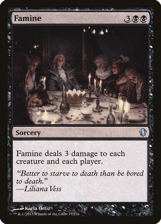 Famine [Commander 2013] (C13 77)