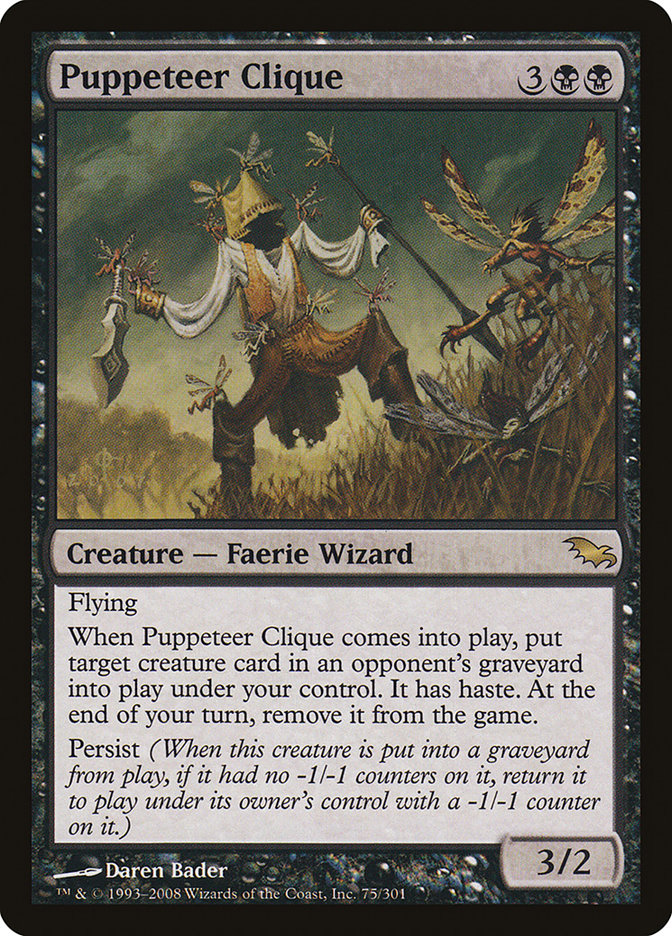Puppeteer Clique [Shadowmoor] (SHM 75)