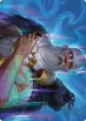 Alrund, God of the Cosmos Art Card [Kaldheim: Art Series] (AKHM 40)