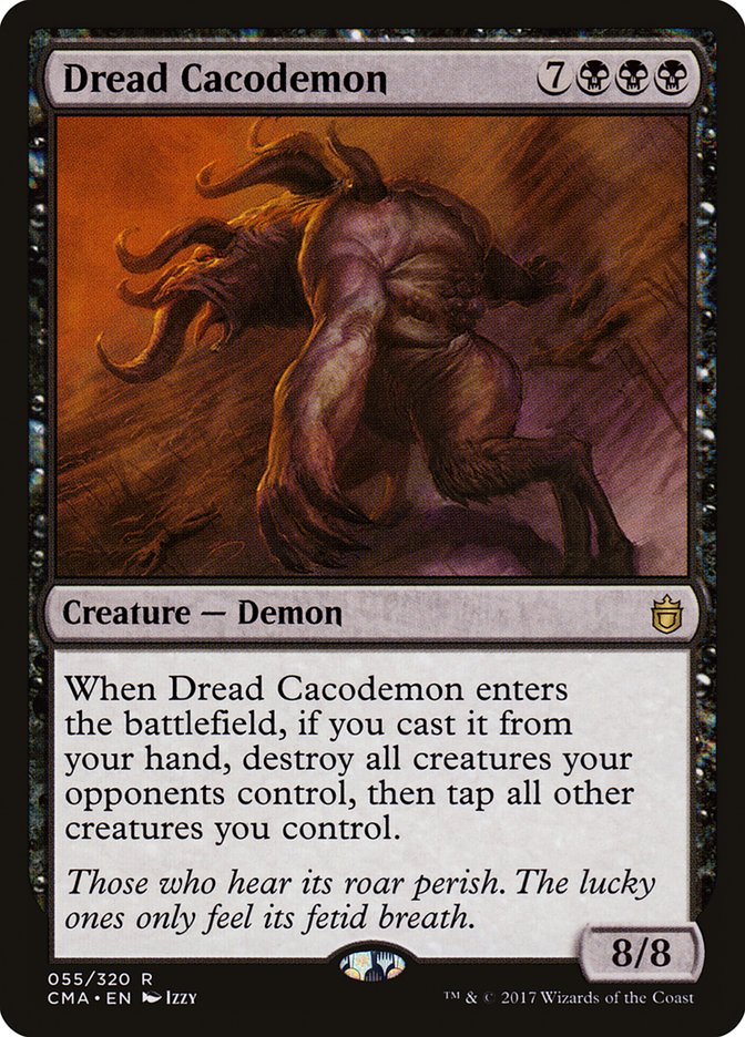 Dread Cacodemon [Commander Anthology] (CMA 55)