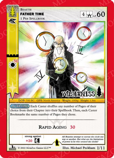 Father Time [Cryptid Nation: Wilderness First Edition Theme Deck]