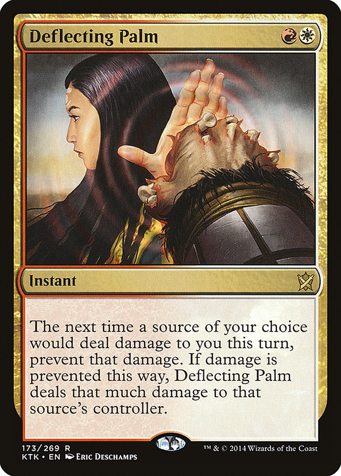 Deflecting Palm [Khans of Tarkir] (KTK 173)