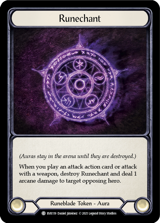 Runechant [EVR119] 1st Edition Normal
