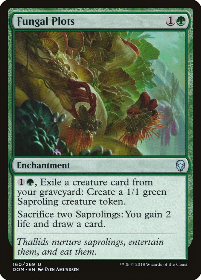 Fungal Plots [Dominaria] (DOM 160)