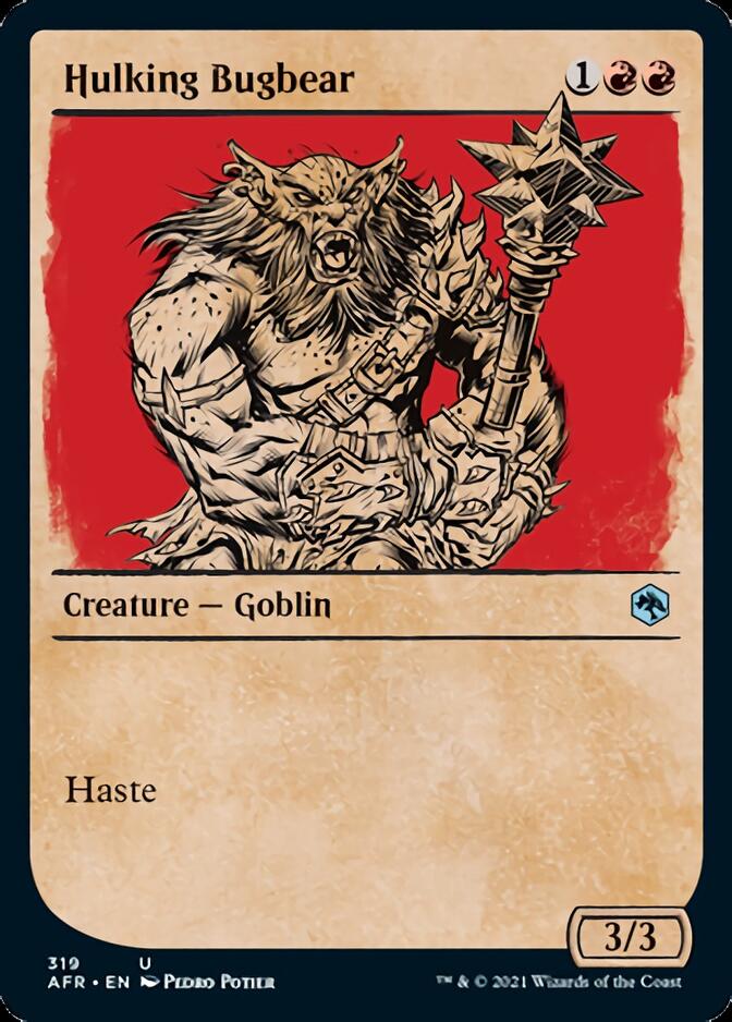 Hulking Bugbear (Showcase) [Dungeons & Dragons: Adventures in the Forgotten Realms] (AFR 319)