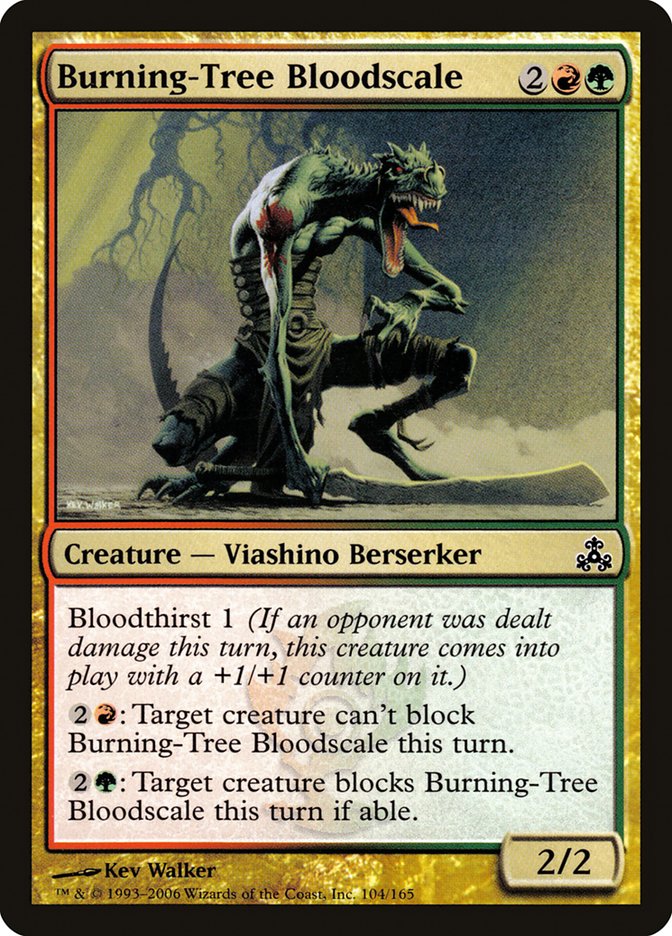 Burning-Tree Bloodscale [Guildpact] (GPT 104)