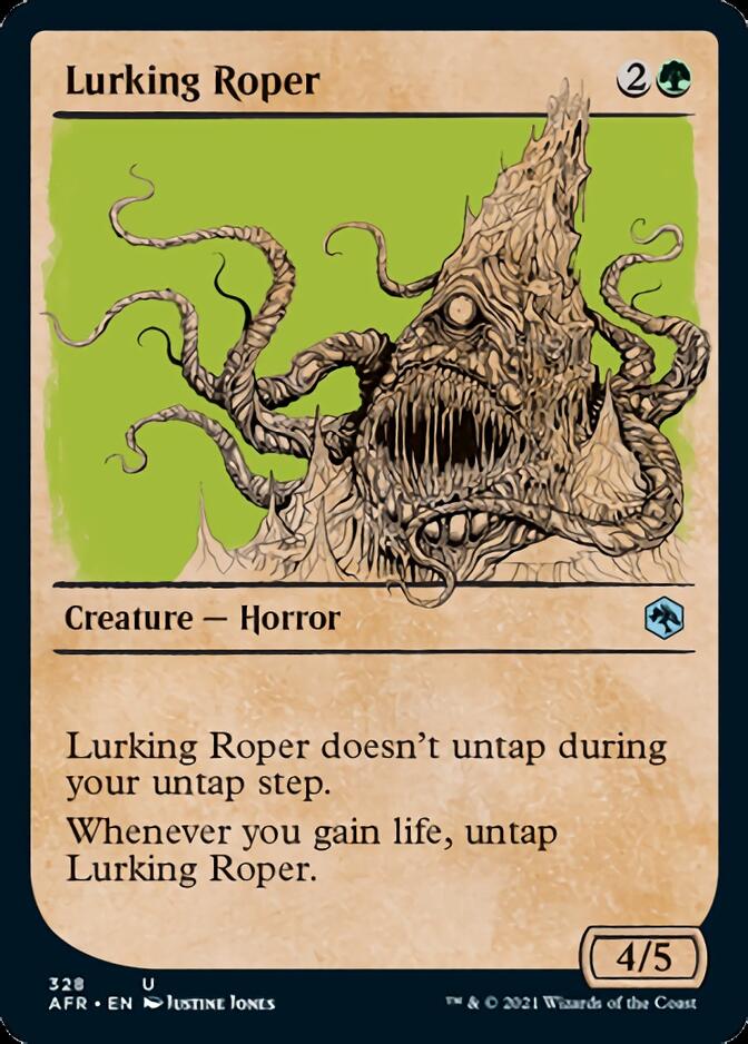 Lurking Roper (Showcase) [Dungeons & Dragons: Adventures in the Forgotten Realms] (AFR 328)