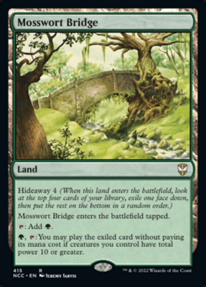Mosswort Bridge [Streets of New Capenna Commander] (NCC 415)