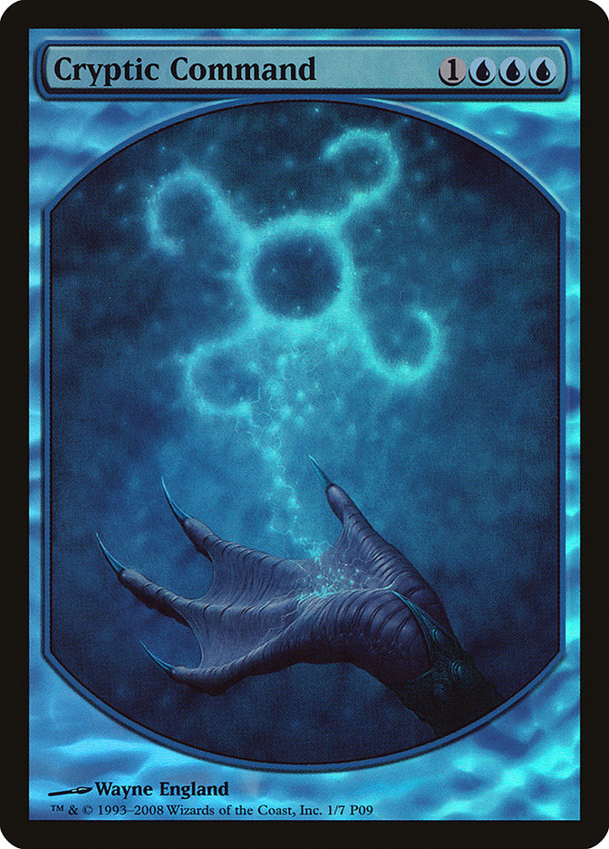 Cryptic Command [Magic Player Rewards 2009] (P09 1)