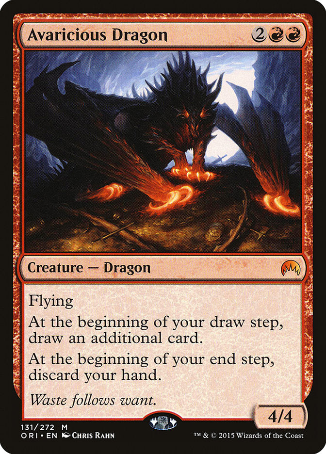 Avaricious Dragon [Magic Origins] (ORI 131)