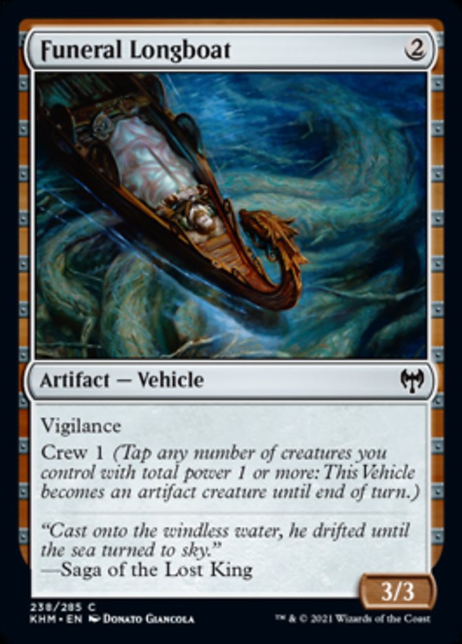 Funeral Longboat [Kaldheim] (KHM 238)