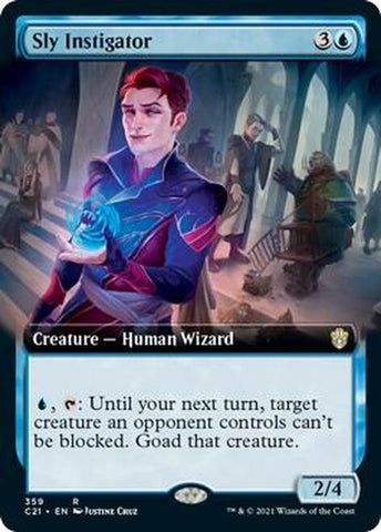 Sly Instigator (Extended) [Commander 2021] (C21 359)