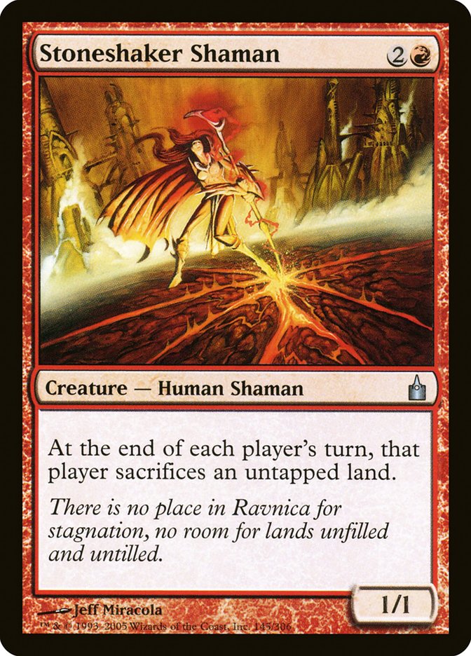 Stoneshaker Shaman [Ravnica: City of Guilds] (RAV 145)