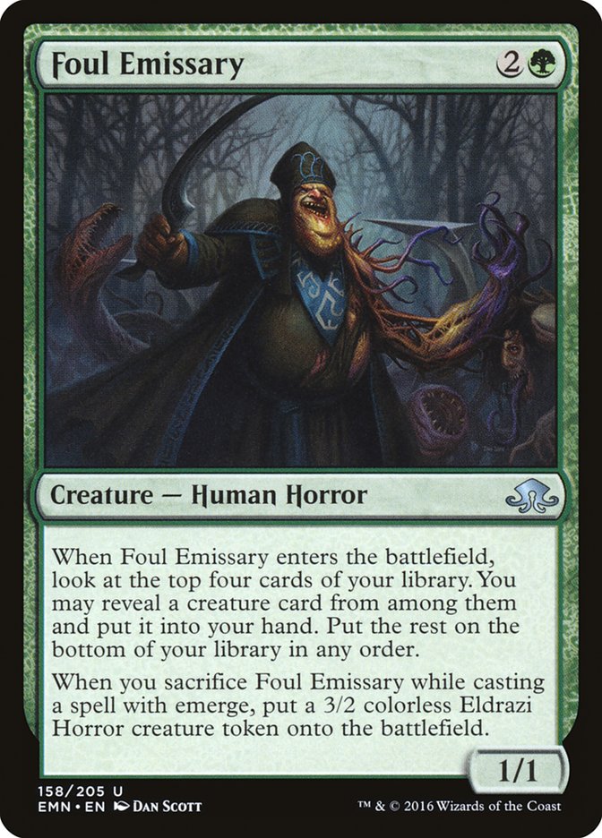 Foul Emissary [Eldritch Moon] (EMN 158)