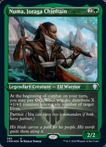 Numa, Joraga Chieftain [Commander Legends Etched] (PCMR 583)