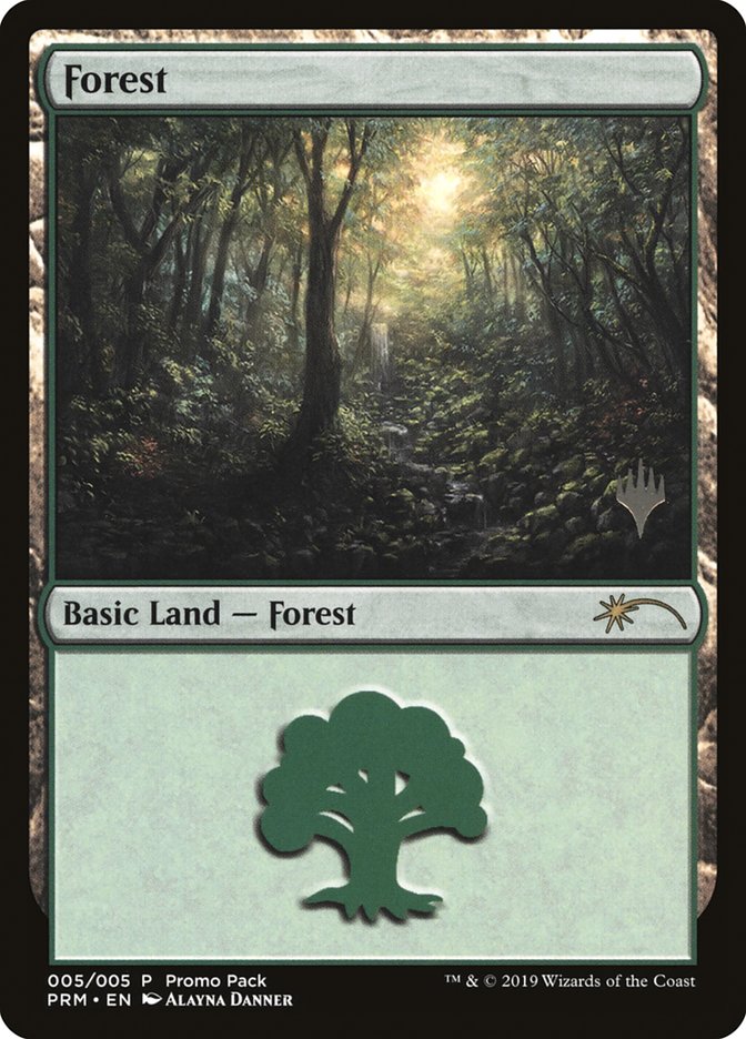 Forest (#5) [Promo Pack: Core Set 2020] (PPP1 5)