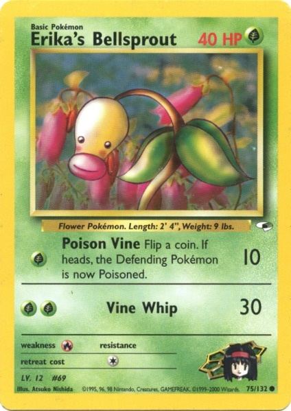 Erika's Bellsprout (75/132) [Gym Heroes]