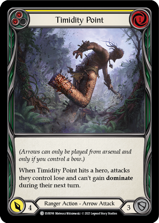 Timidity Point (Yellow) [EVR098] 1st Edition Normal