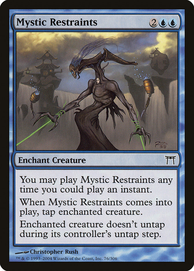 Mystic Restraints [Champions of Kamigawa] (CHK 76)