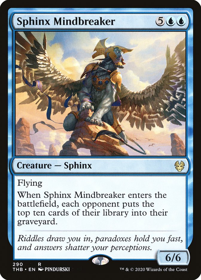 Sphinx Mindbreaker [Theros Beyond Death] (THB 290)