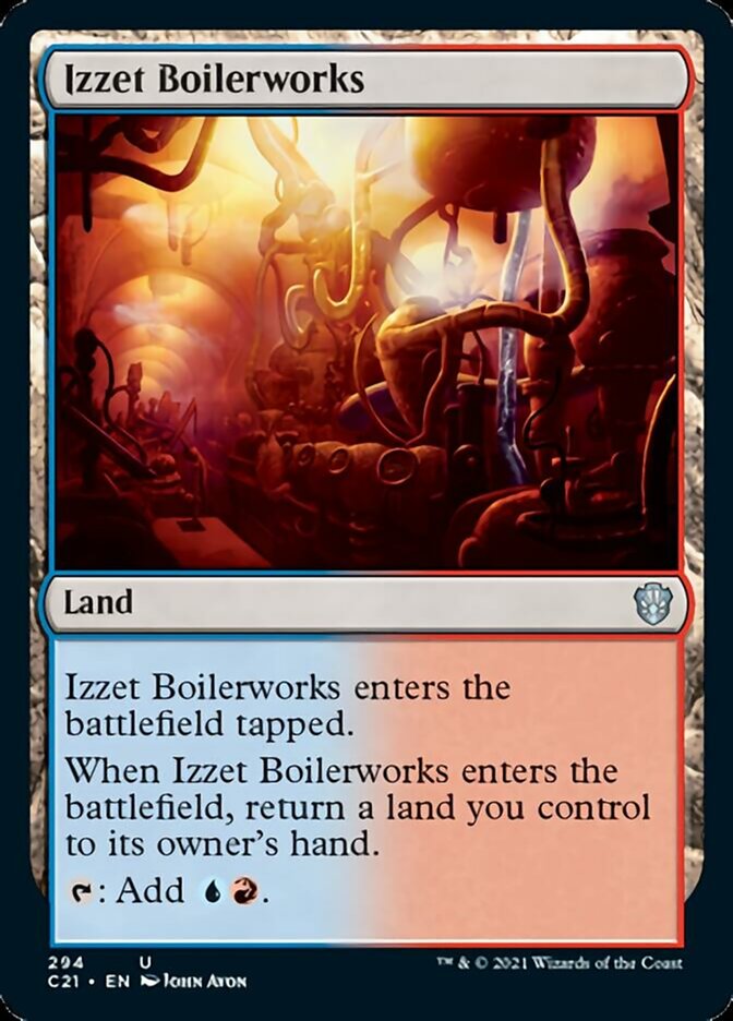 Izzet Boilerworks [Commander 2021] (C21 294)