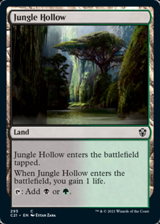 Jungle Hollow [Commander 2021] (C21 295)