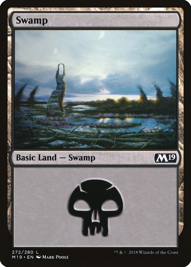 Swamp (#272) [Core Set 2019] (M19 272)
