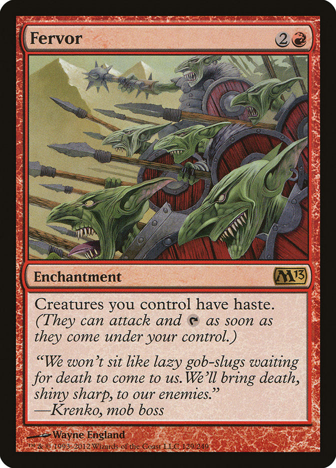Fervor [Magic 2013] (M13 129)