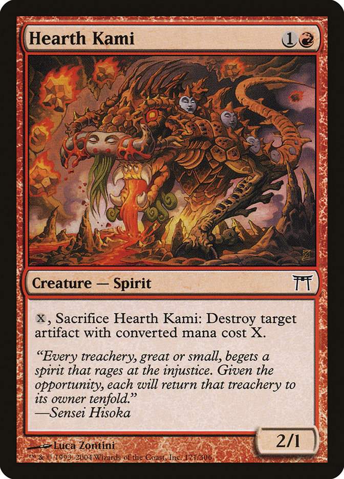Hearth Kami [Champions of Kamigawa] (CHK 171)